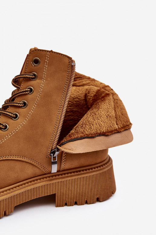 bottes chauffantes couleur marron Felizia