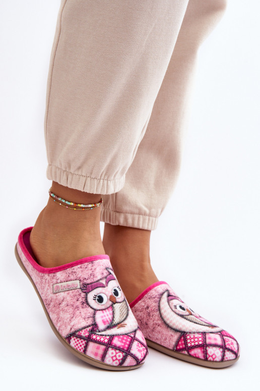 Chaussons faits maison Chaussons Sowa Inblu GF000018 couleur rose