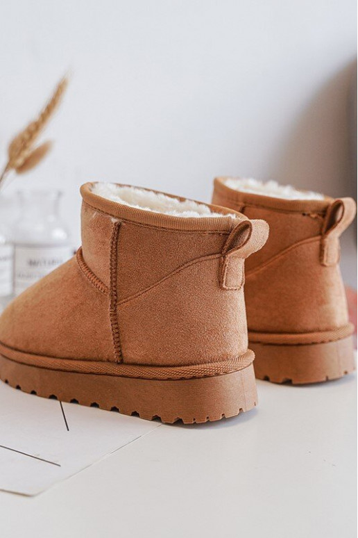 Bottes de neige pour enfants Bottes réchauffées marron Nallita