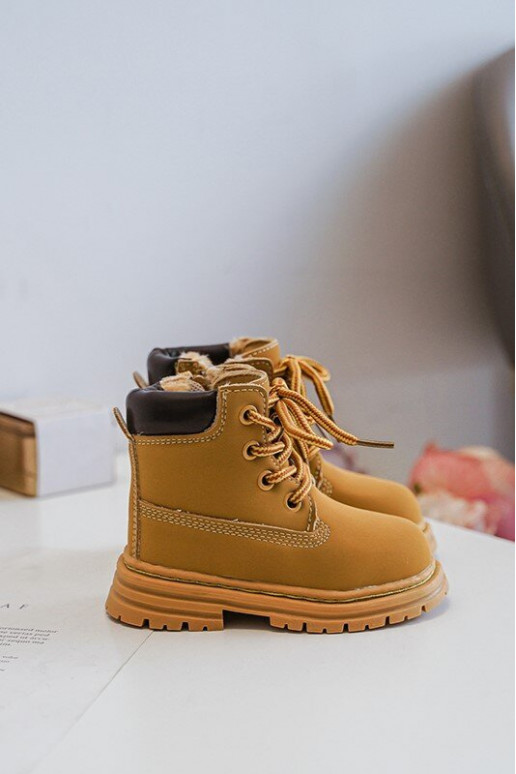 Bottes pour enfants avec fermetures éclair couleur marron Bansi