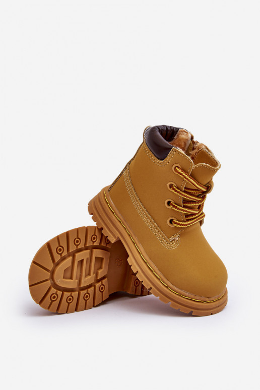 Bottes pour enfants avec fermetures éclair couleur marron Bansi