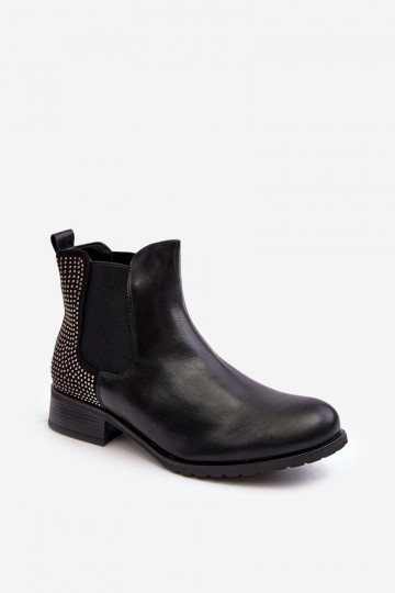 Bottines en noir Donname