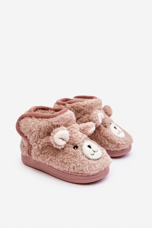 Chaussons enfants rose Eberra Chaussons enfants rose Eberra