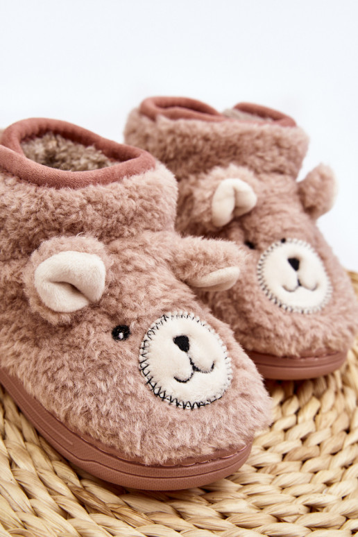 Chaussons enfants rose Eberra
