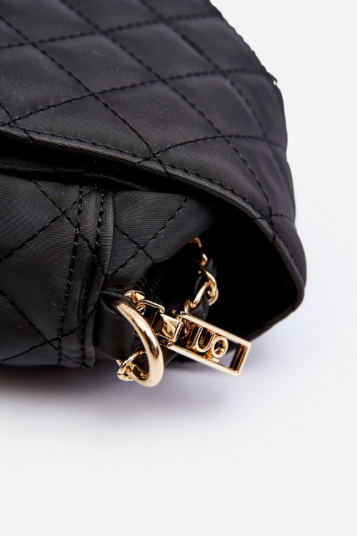 Sac à main matelassé tendance NOBO NBAG-R3171-C020 noir Sac à main matelassé tendance NOBO NBAG-R3171-C020 noir