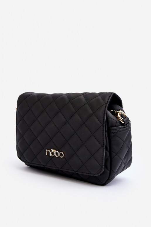 Sac à main matelassé tendance NOBO NBAG-R3171-C020 noir Sac à main matelassé tendance NOBO NBAG-R3171-C020 noir
