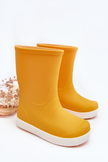 Chaussures en caoutchouc pour enfants Wave Gokids 979 couleur jaune 2