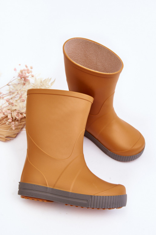 Chaussures en caoutchouc pour enfants Wave Gokids 979 couleur orange Chaussures en caoutchouc pour enfants Wave Gokids 979 couleur orange