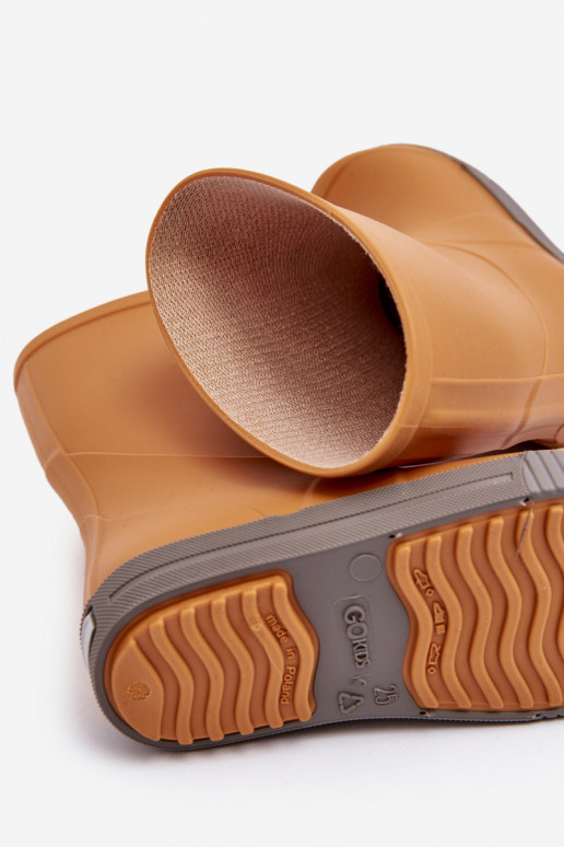 Chaussures en caoutchouc pour enfants Wave Gokids 979 couleur orange