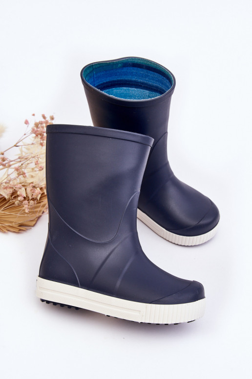 Chaussures en caoutchouc pour enfants Wave Gokids 979 bleu foncé