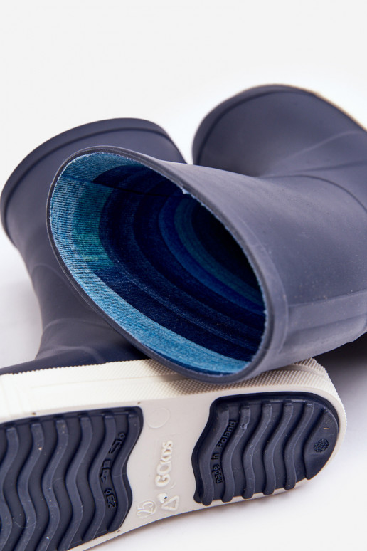Chaussures en caoutchouc pour enfants Wave Gokids 979 bleu foncé Chaussures en caoutchouc pour enfants Wave Gokids 979 bleu foncé