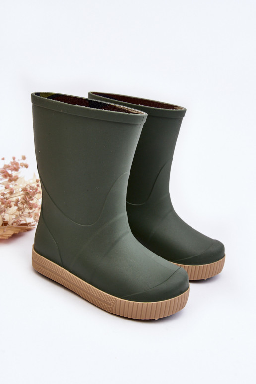 Chaussures en caoutchouc pour enfants Wave Gokids 979 couleur verte