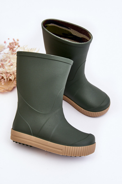Chaussures en caoutchouc pour enfants Wave Gokids 979 couleur verte