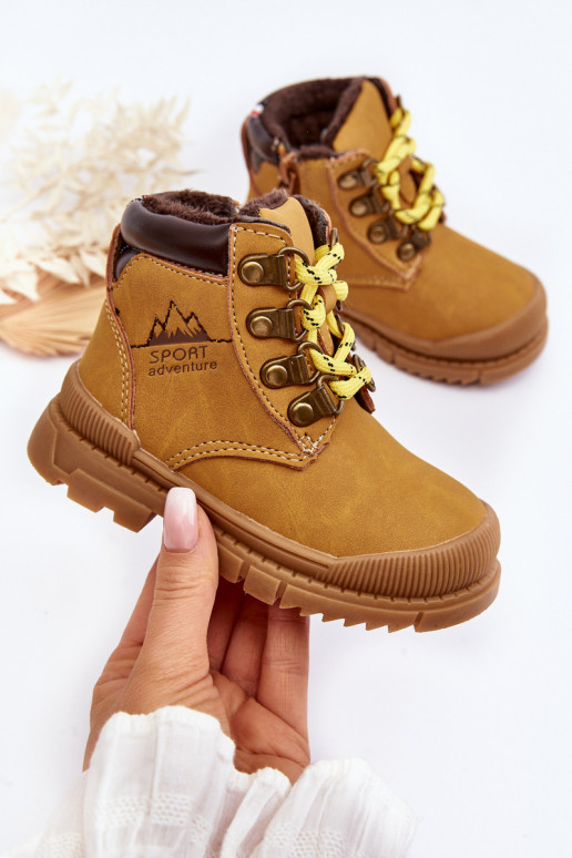 Chaussures chaudes pour enfants bottes couleur marron Walter Chaussures chaudes pour enfants bottes couleur marron Walter