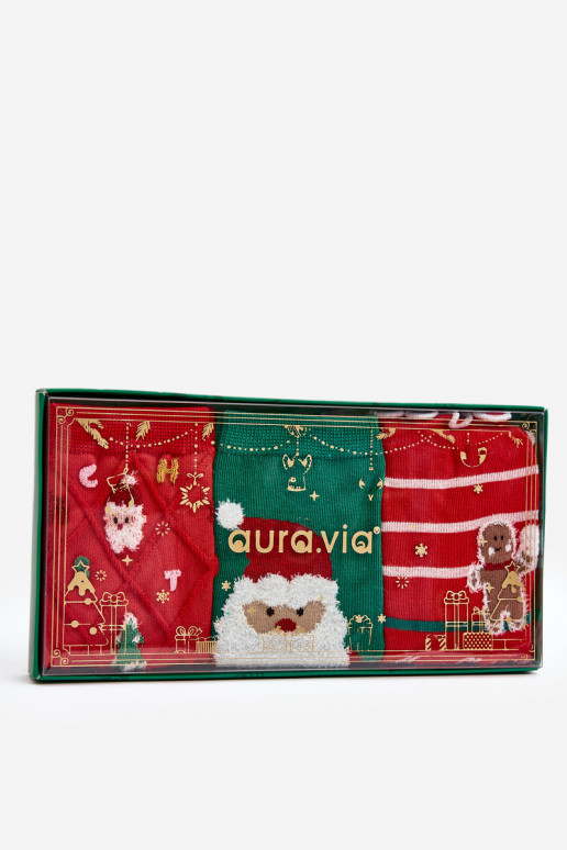 Lot de 3 paires de chaussettes festives Lot de 3 paires de chaussettes festives