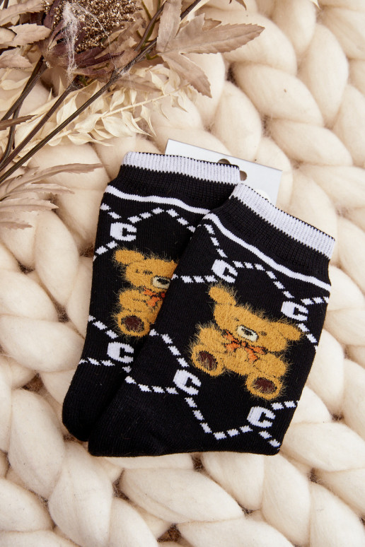 Chaussettes chaudes en noir