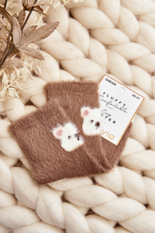 Chaussettes pour enfants, marron Chaussettes pour enfants, marron