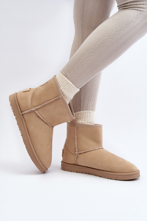 bottes de neige Cross Jeans MM2R4023C beige