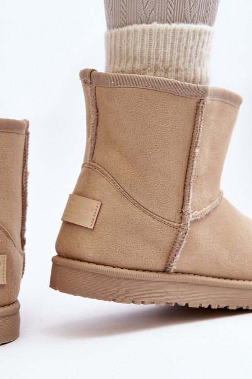 bottes de neige Cross Jeans MM2R4023C beige