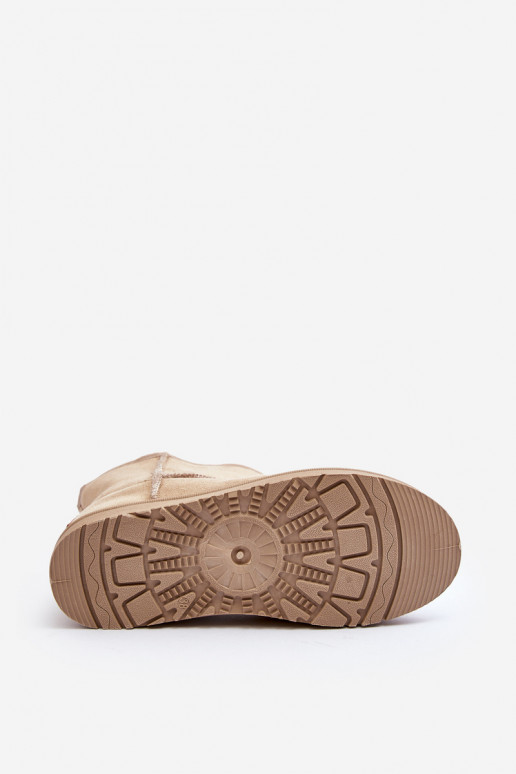 bottes de neige Cross Jeans MM2R4023C beige