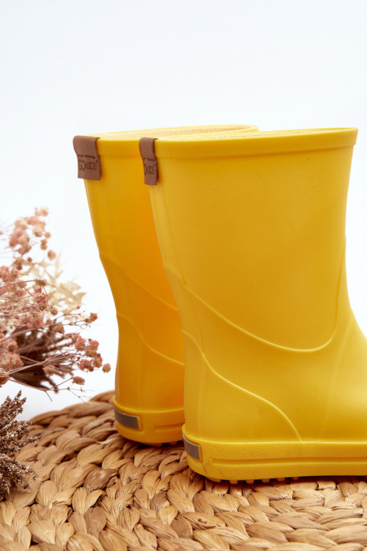 Chaussures en caoutchouc pour enfants Wave Gokids 979 couleur jaune Chaussures en caoutchouc pour enfants Wave Gokids 979 couleur jaune