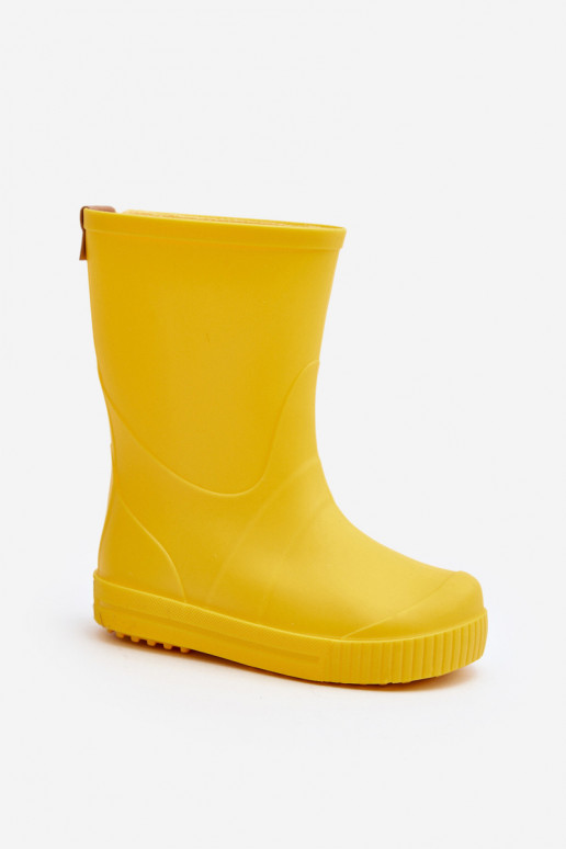 Chaussures en caoutchouc pour enfants Wave Gokids 979 couleur jaune