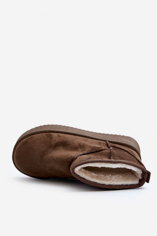 bottes de neige à semelle massive de couleur kaki Caliksa bottes de neige à semelle massive de couleur kaki Caliksa