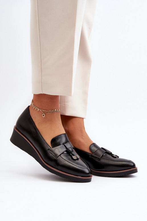 chaussures avec ornements de couleur noire Miliret chaussures avec ornements de couleur noire Miliret