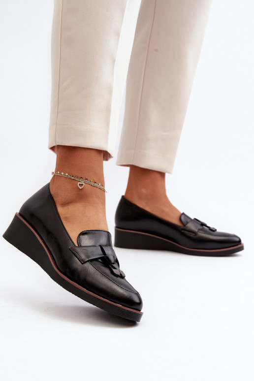 chaussures avec ornements de couleur noire Miliret chaussures avec ornements de couleur noire Miliret