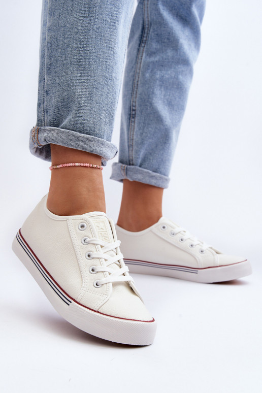 Chaussures pour femmes en éco-cuir de couleur blanche Lirean Chaussures pour femmes en éco-cuir de couleur blanche Lirean