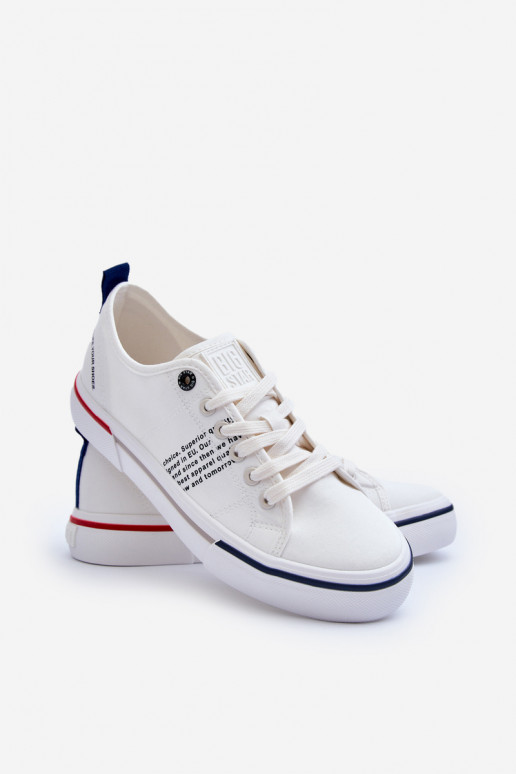 chaussures de loisirs Big Star LL174204 couleur blanche