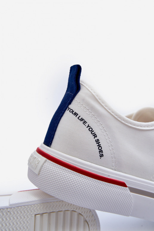 chaussures de loisirs Big Star LL174204 couleur blanche chaussures de loisirs Big Star LL174204 couleur blanche