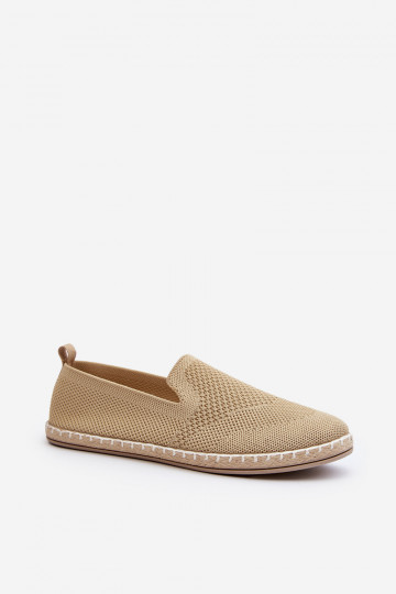 Espadrilles du modèle résistant de couleur beige Harmonie