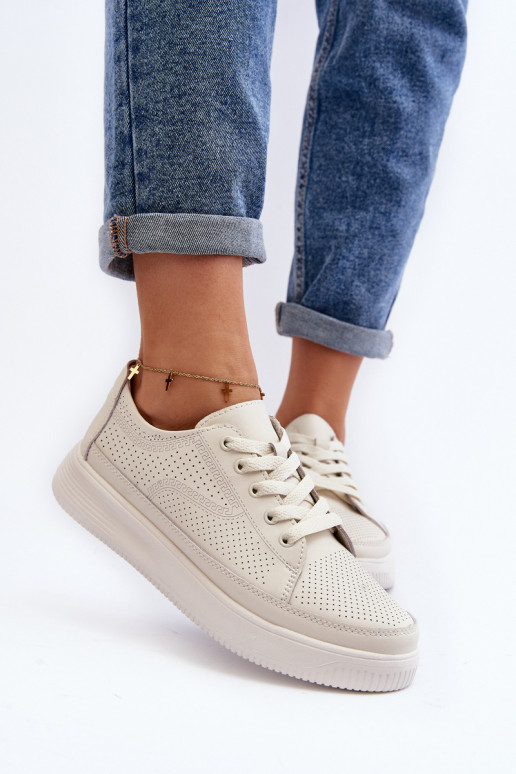 Chaussures de sport baskets modèle chaussures couleur blanche Failla