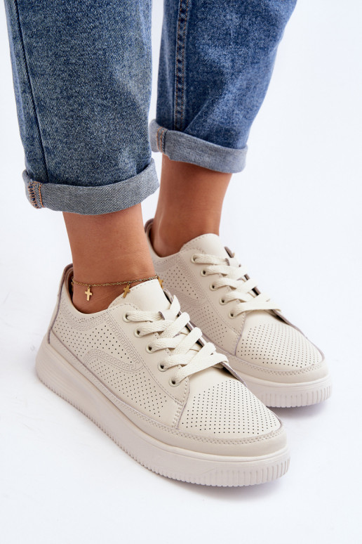 Chaussures de sport baskets modèle chaussures couleur blanche Failla