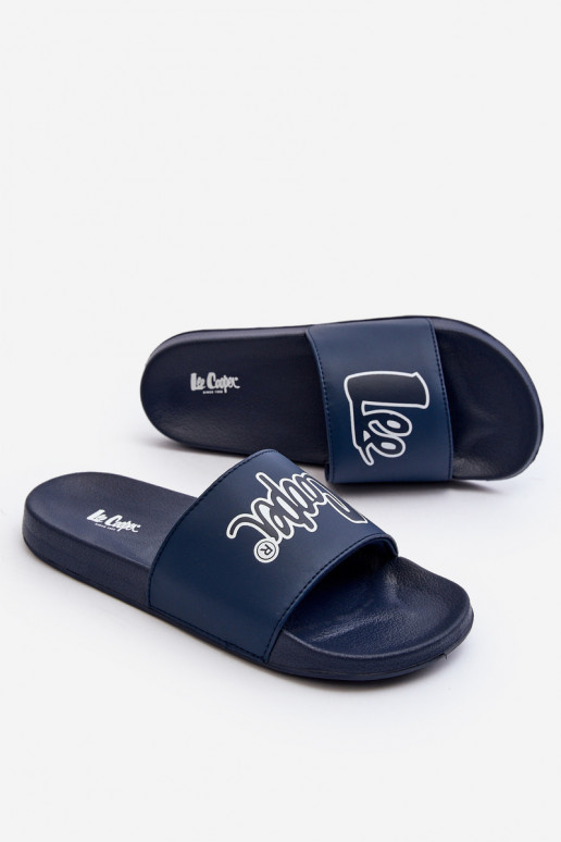 Chaussons Lee Cooper LCW-24-42-2481M bleu foncé