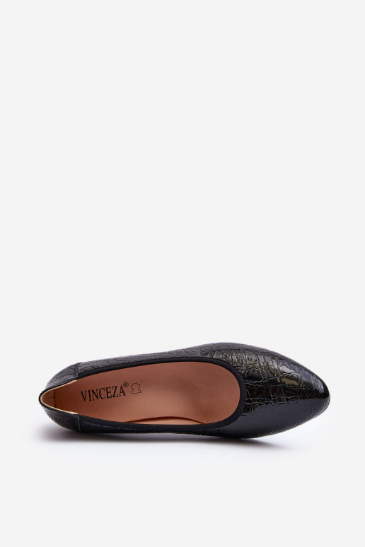 avec effet laqué Chaussures avec impression couleur noir Cynania avec effet laqué Chaussures avec impression couleur noir Cynania