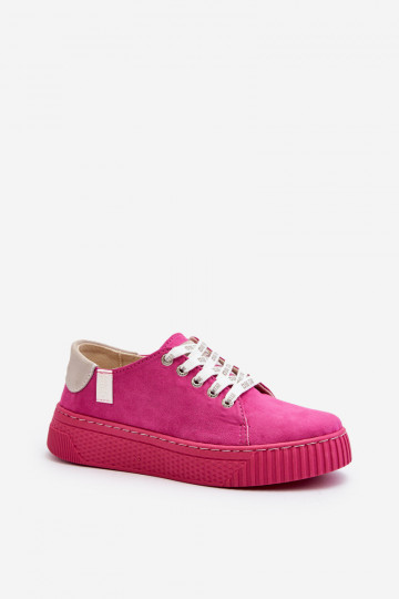 Chaussures de loisirs MEMORY FOAM SYSTEM BIG STAR NN276004 couleur rose