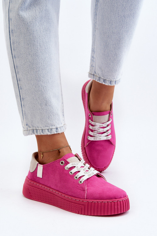 Chaussures de loisirs MEMORY FOAM SYSTEM BIG STAR NN276004 couleur rose Chaussures de loisirs MEMORY FOAM SYSTEM BIG STAR NN276004 couleur rose