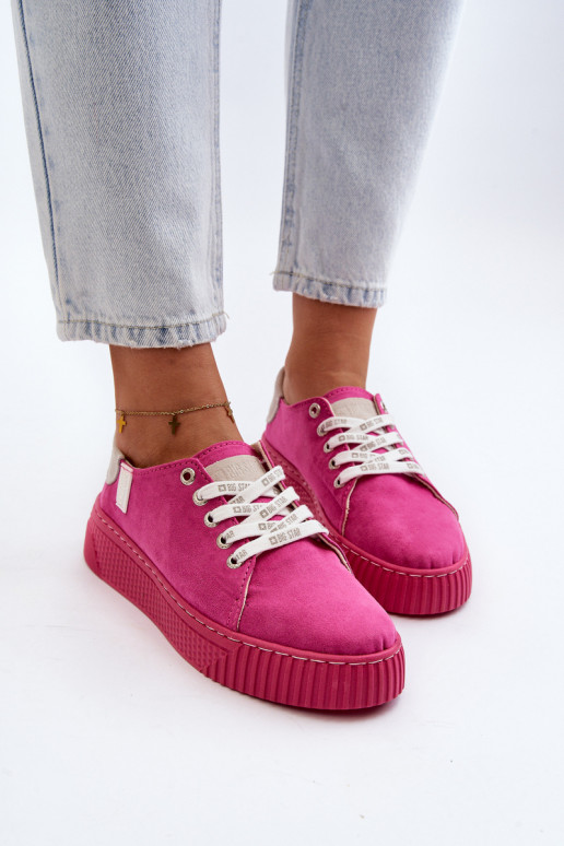 Chaussures de loisirs MEMORY FOAM SYSTEM BIG STAR NN276004 couleur rose Chaussures de loisirs MEMORY FOAM SYSTEM BIG STAR NN276004 couleur rose