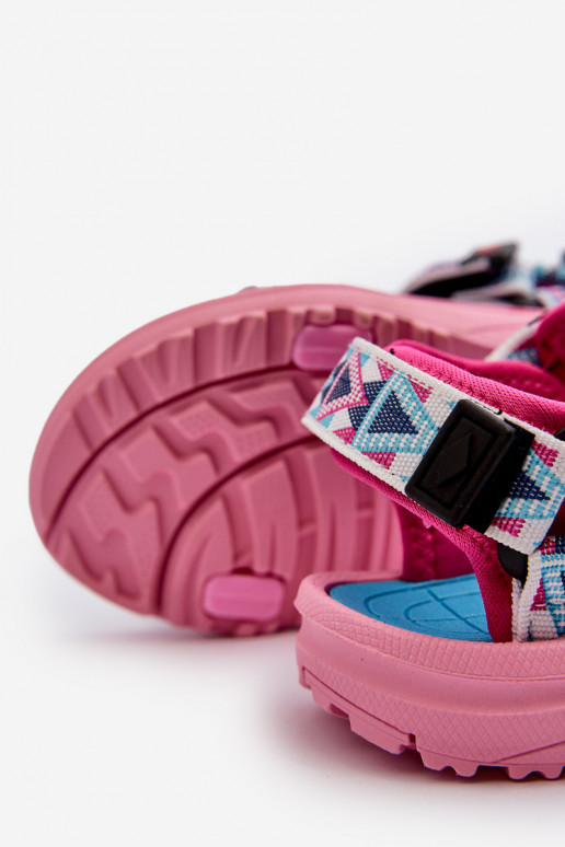 Sandales pour enfants Lee Cooper LCW-24-34-2600 couleur rose