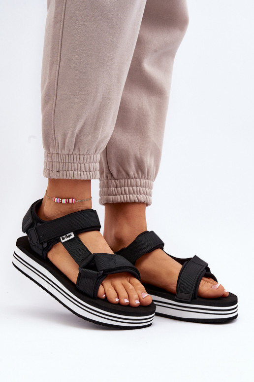 Sandales à plateforme pour femmes Lee Cooper LCW-24-05-2753 couleur noir