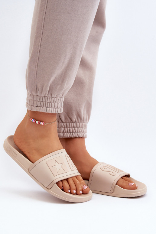 Chaussons Big Star NN274A645 beige Chaussons Big Star NN274A645 beige