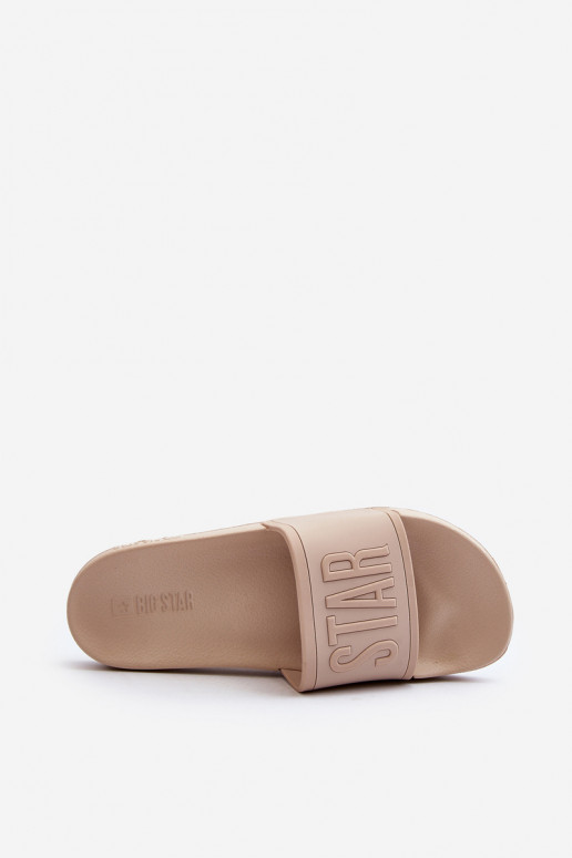 Chaussons Big Star NN274A645 beige Chaussons Big Star NN274A645 beige