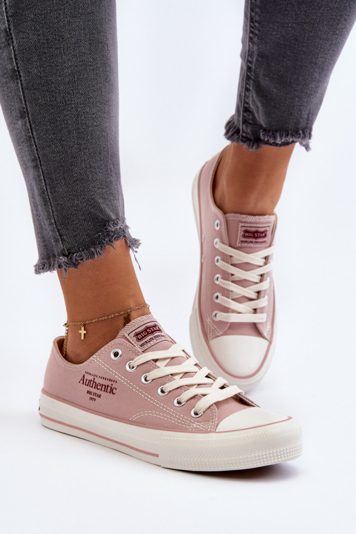 Chaussures femme Big Star NN274239 rose