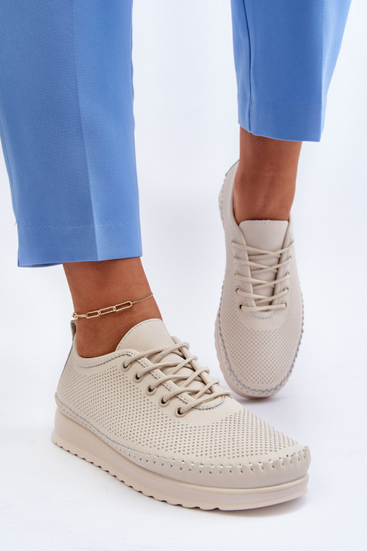 Chaussures style sport Chaussures de loisirs couleur beige Lalnai Chaussures style sport Chaussures de loisirs couleur beige Lalnai