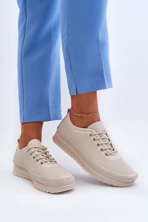 Chaussures style sport Chaussures de loisirs couleur beige Lalnai Chaussures style sport Chaussures de loisirs couleur beige Lalnai