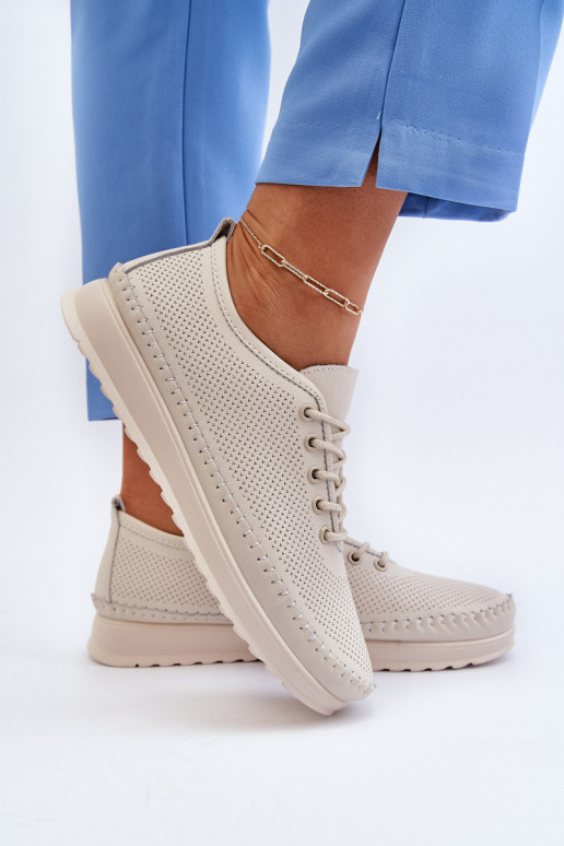 Chaussures style sport Chaussures de loisirs couleur beige Lalnai Chaussures style sport Chaussures de loisirs couleur beige Lalnai