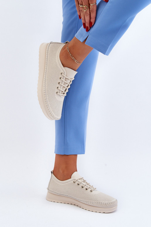 Chaussures style sport Chaussures de loisirs couleur beige Lalnai Chaussures style sport Chaussures de loisirs couleur beige Lalnai