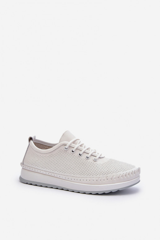 Chaussures de style sport Chaussures de loisirs couleur blanche Lalnai